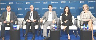 Liz Loewy participating in Older Americans Month at Milken Institute Global Conference