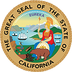 Seal of the State of California.