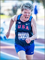 Flo Meiler in National Senior Games